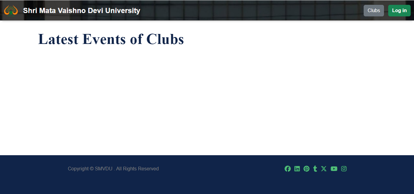 Club-Forum for SMVDU